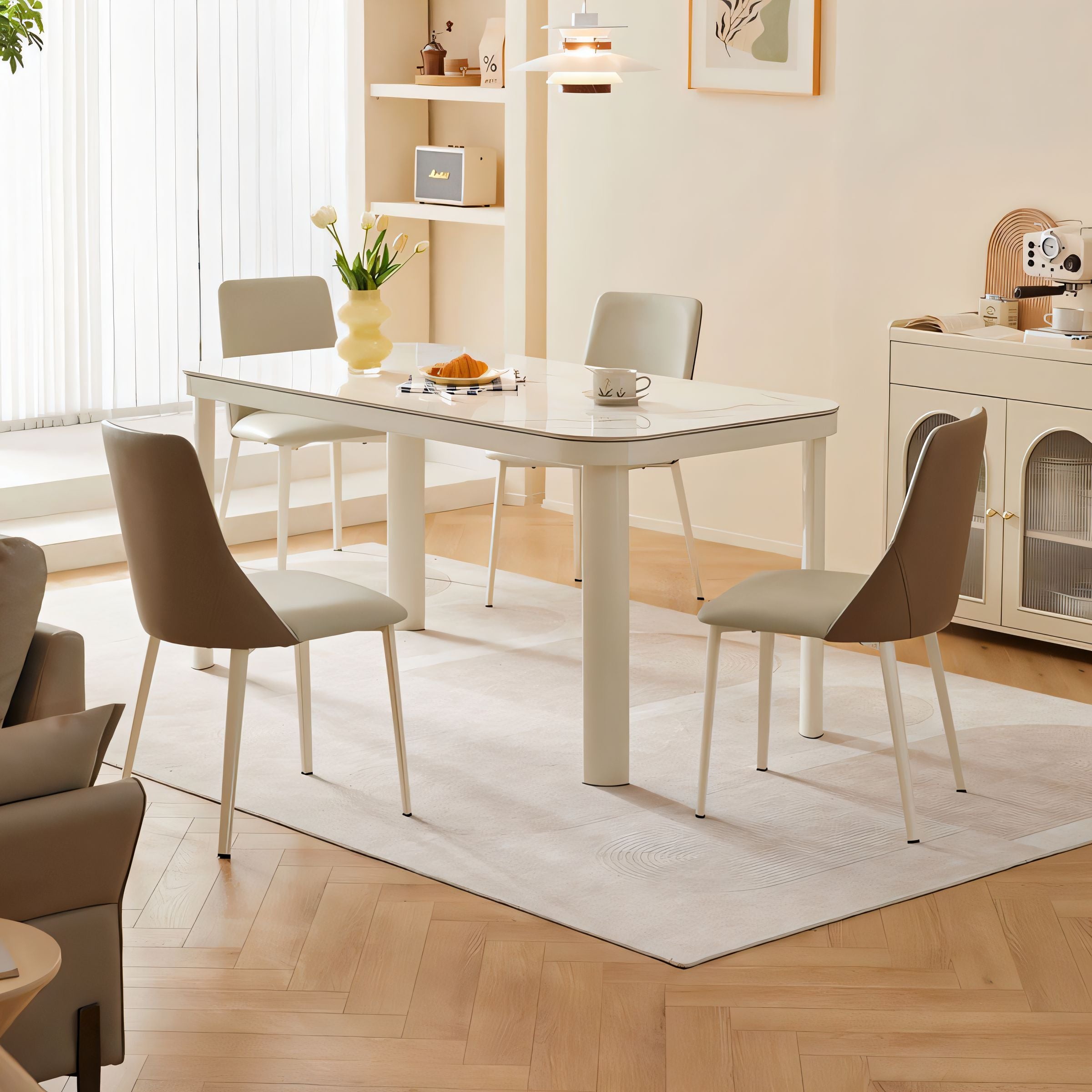 BIANCA Sintered Stone Dining Table – Home Quarters Furnishings