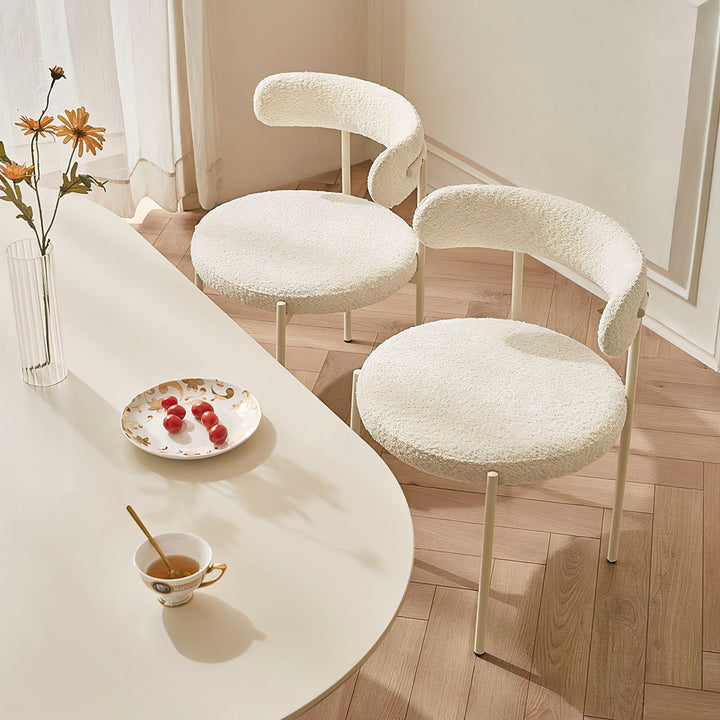 DELILAH Boucle Dining Chair