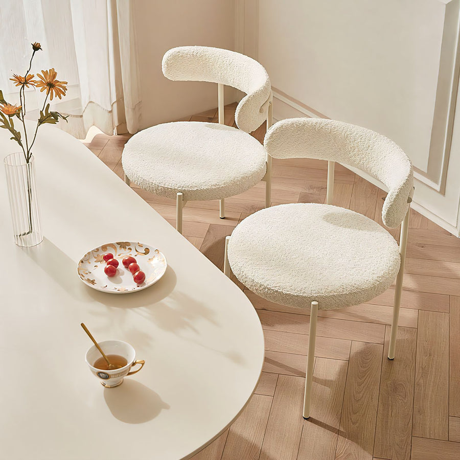 DELILAH Boucle Dining Chair
