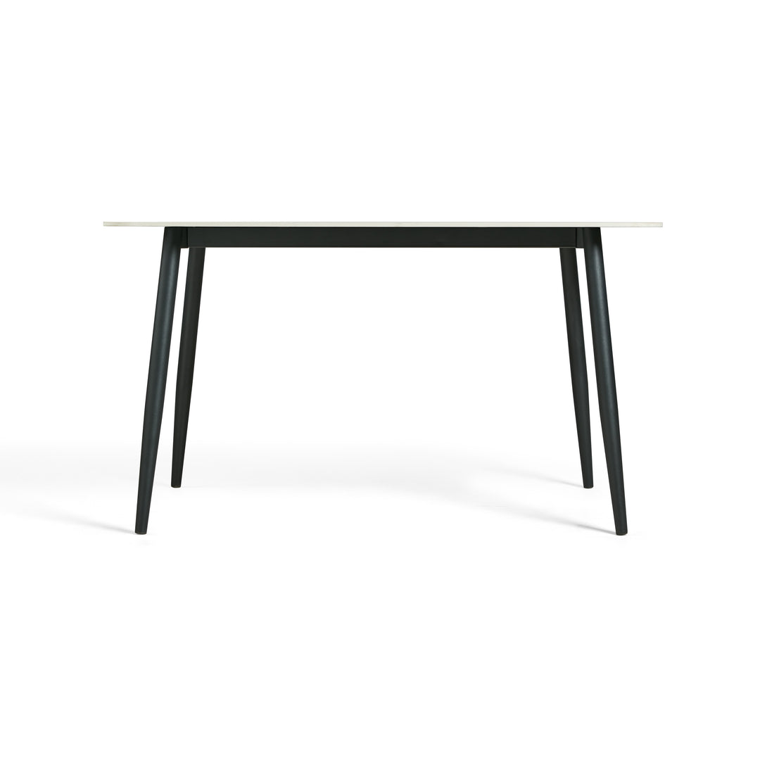 JAYCEE Rounded Corners Ceramic Dining Table