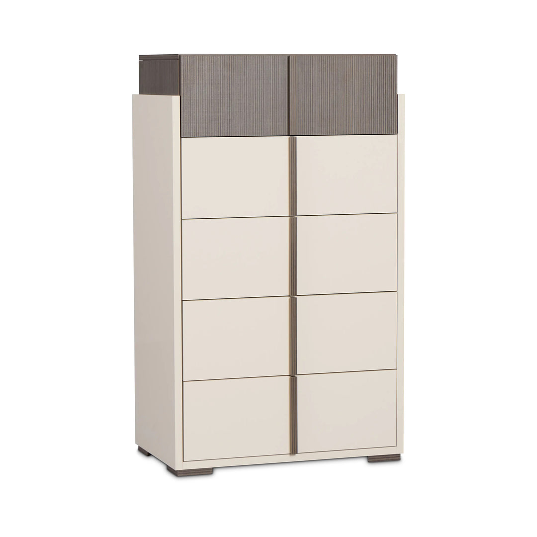 LIVIA Hazel Taupe Chest - Fabelli Italia