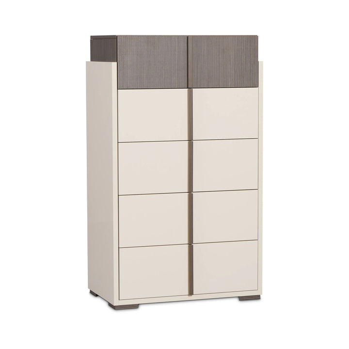 LIVIA Hazel Taupe Chest - Fabelli Italia