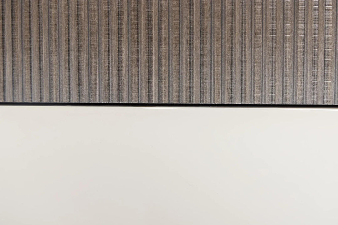 LIVIA Hazel Taupe Nightstand - Fabelli Italia