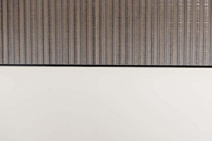 LIVIA Hazel Taupe Nightstand - Fabelli Italia