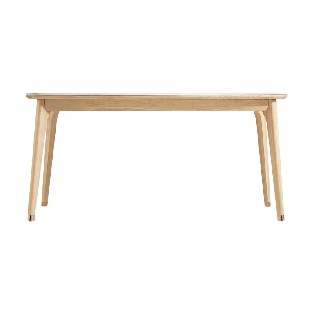 LADONNA Ceramic Wooden Dining Table
