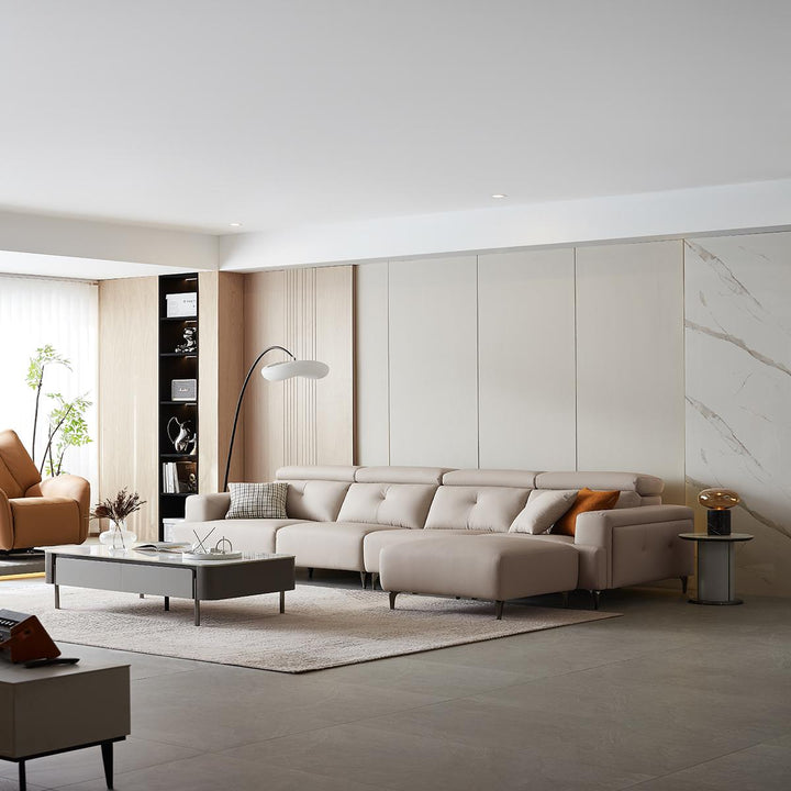 ARMANI Plum Orange Fabric Sofa