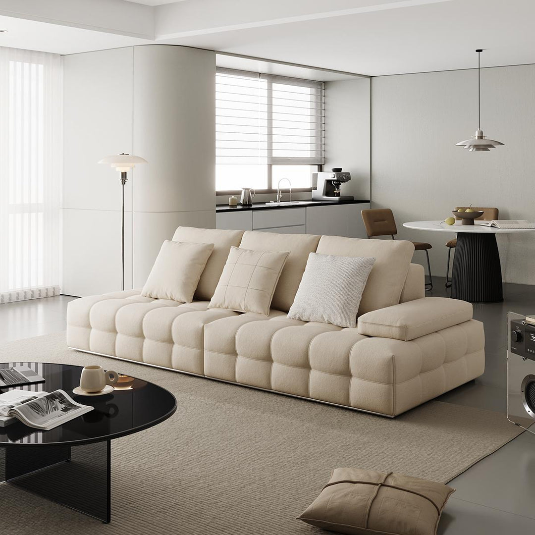 PITAYA Black Fabric Sofa