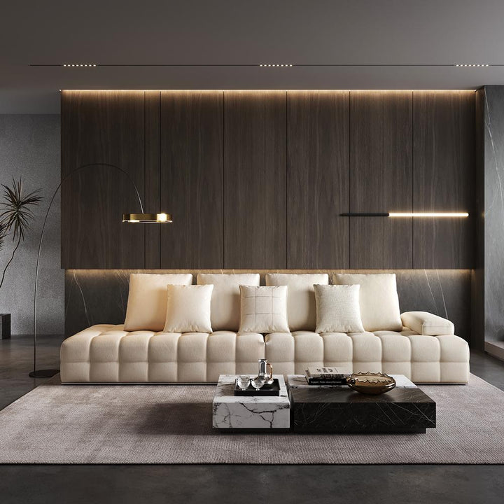 PITAYA Black Fabric Sofa