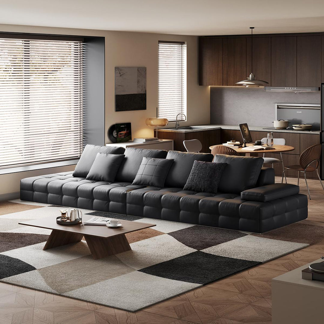 PITAYA Black Fabric Sofa