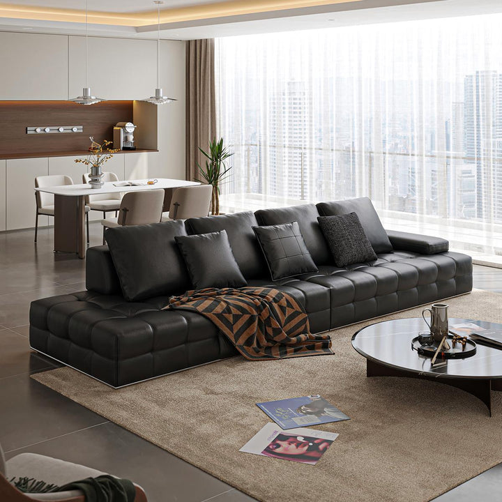 PITAYA Black Fabric Sofa