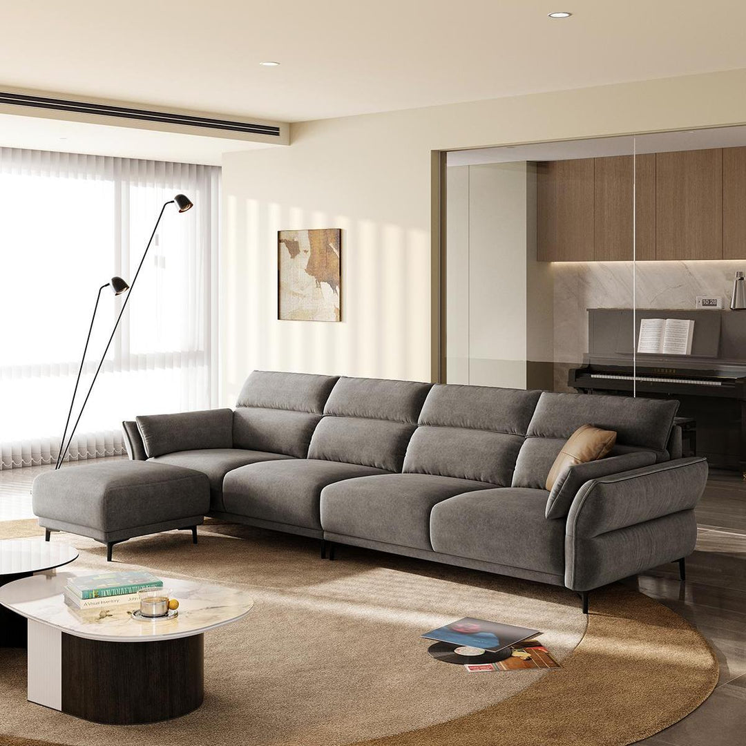 ARTURO White Fabric Sofa