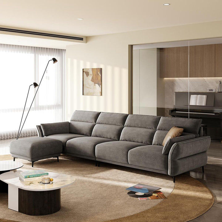 ARTURO White Fabric Sofa