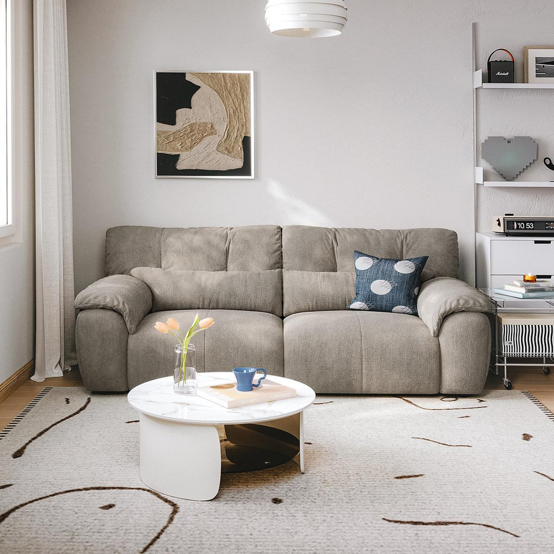 RASPBERRY Beige Fabric Sofa