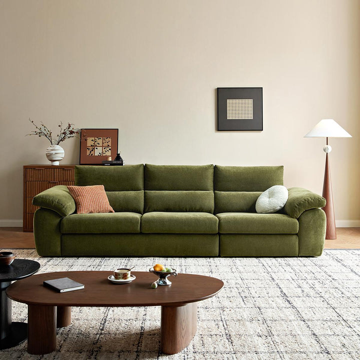 BECKETT Grey Fabric Sofa