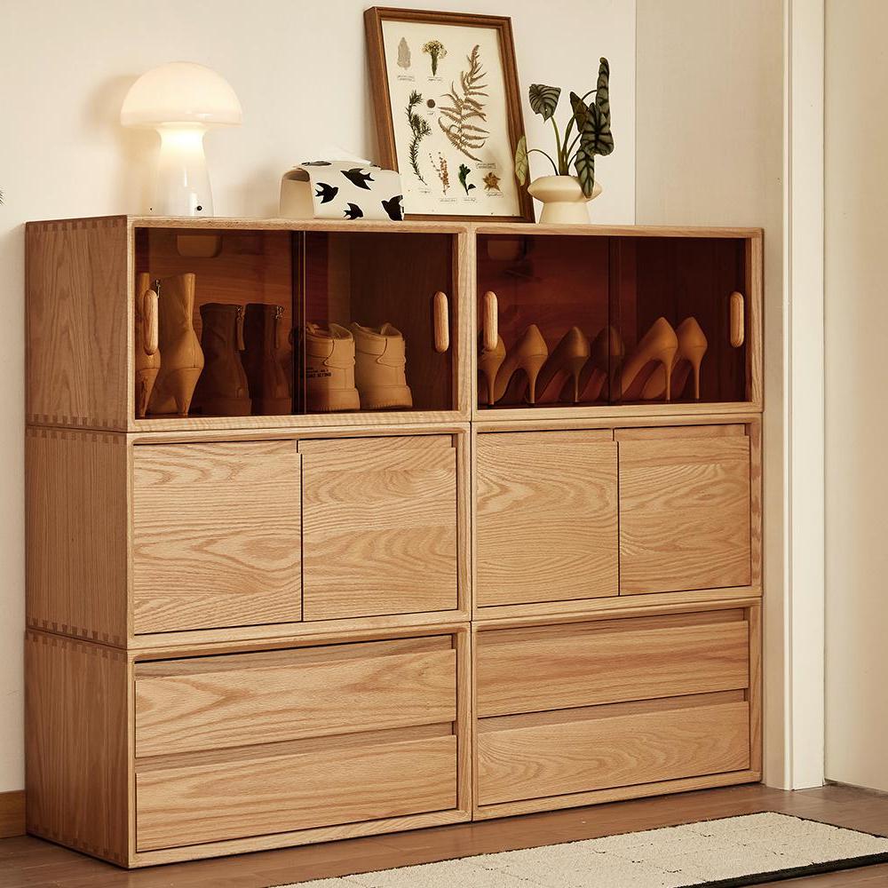 CASPIAN Solid Wood TV Cabinet