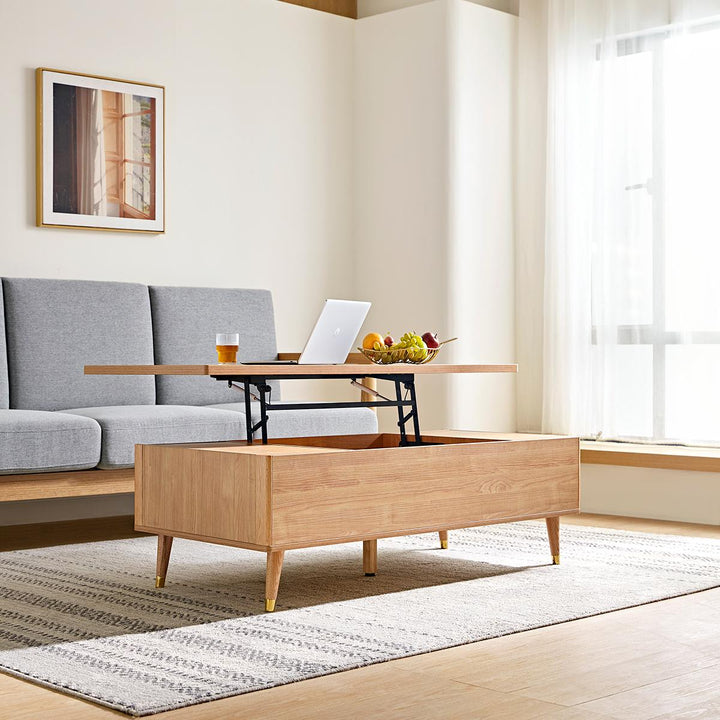 ALVA Wood Color Coffee Table