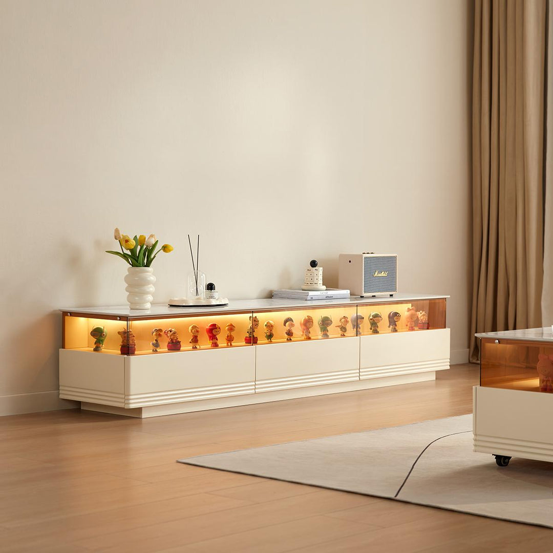 NEWCASTLE White TV Cabinet