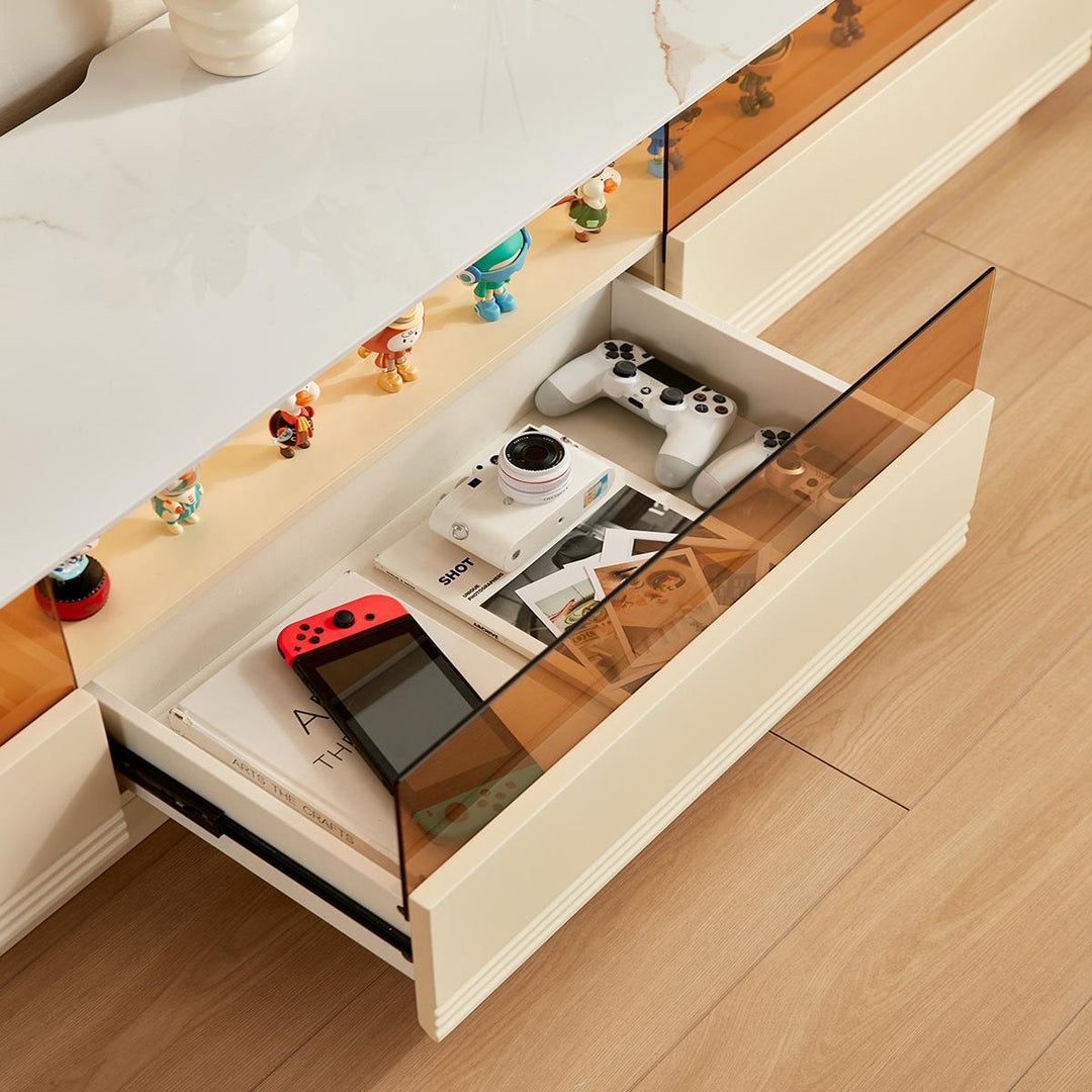 NEWCASTLE White TV Cabinet