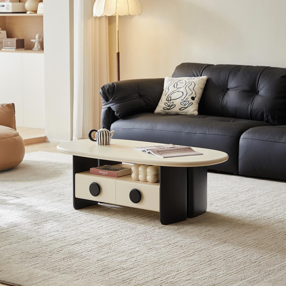 GEORGE White Coffee Table