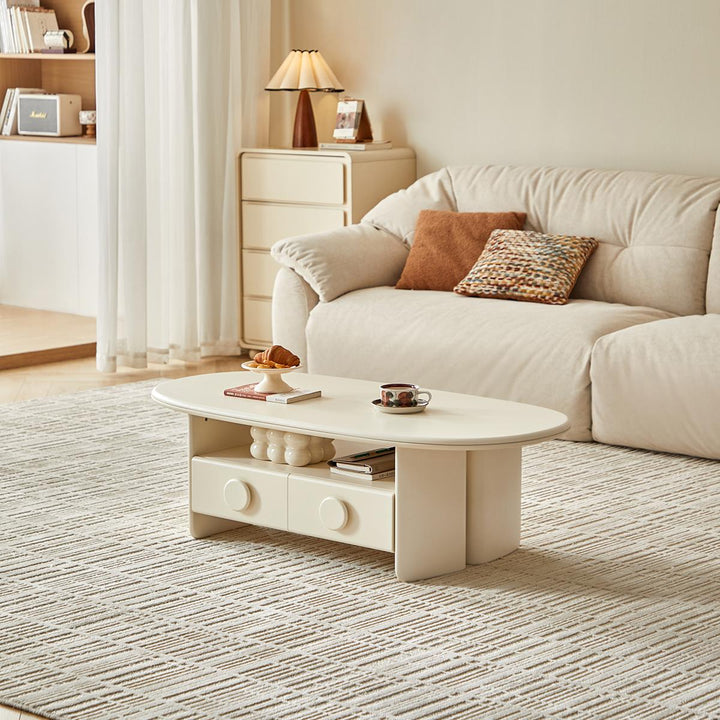 GEORGE White Coffee Table