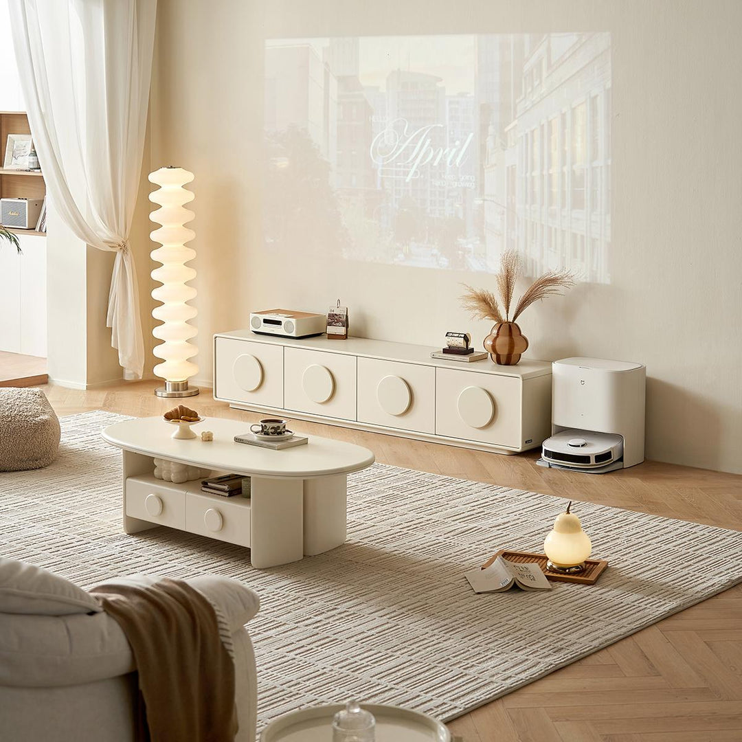 GEORGIA White TV Stand