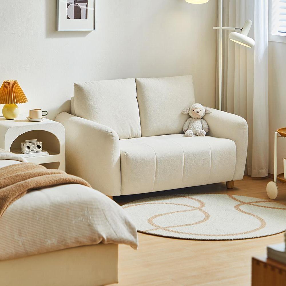 TEXAS Two seater white sofa