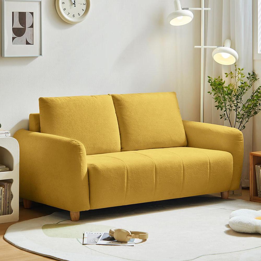 TEXAS Two seater white sofa