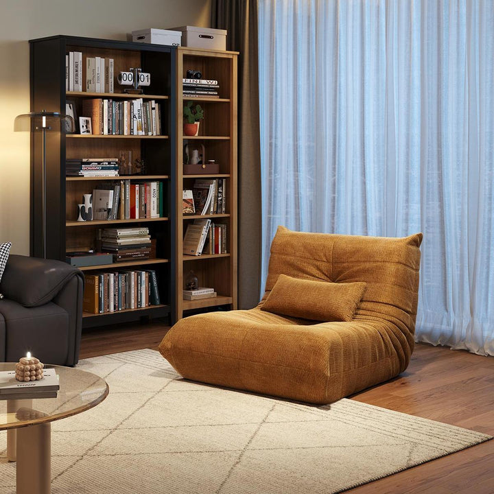 HARVEY Black lazy sofa