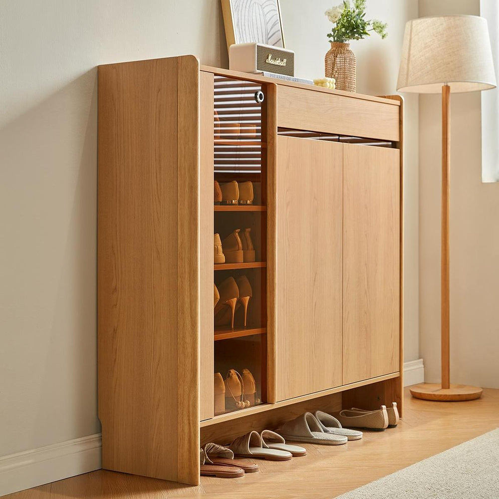 ISABEL Wood Color Shoe Cabinet