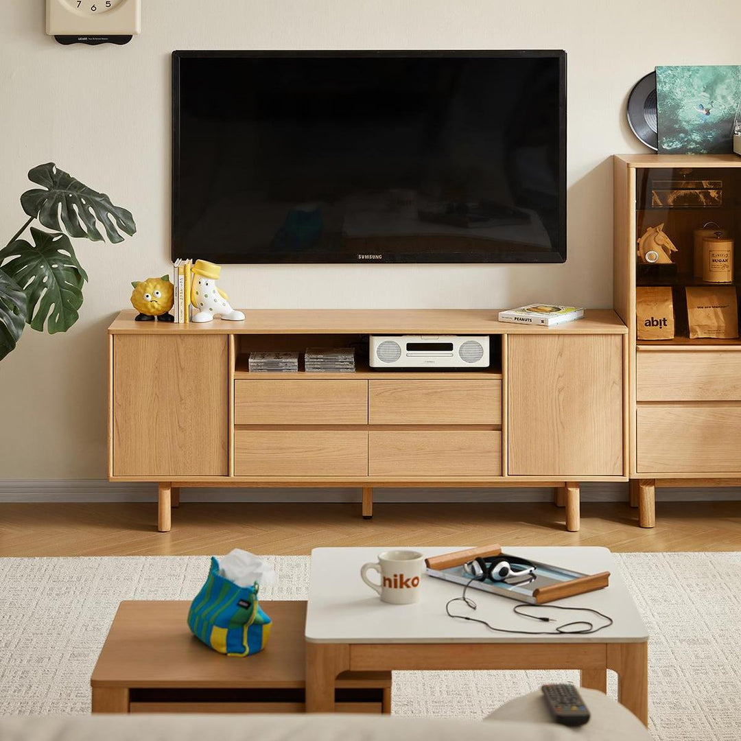 ISRAEL Wood Color TV Stand