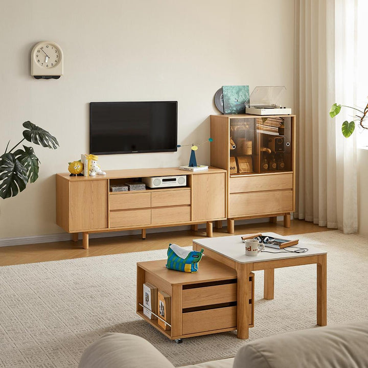 ISRAEL Wood Color TV Stand
