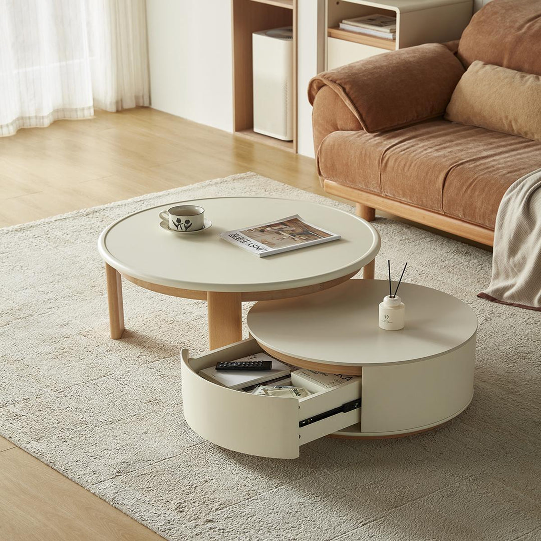 VITIM Wood Color Coffee Table