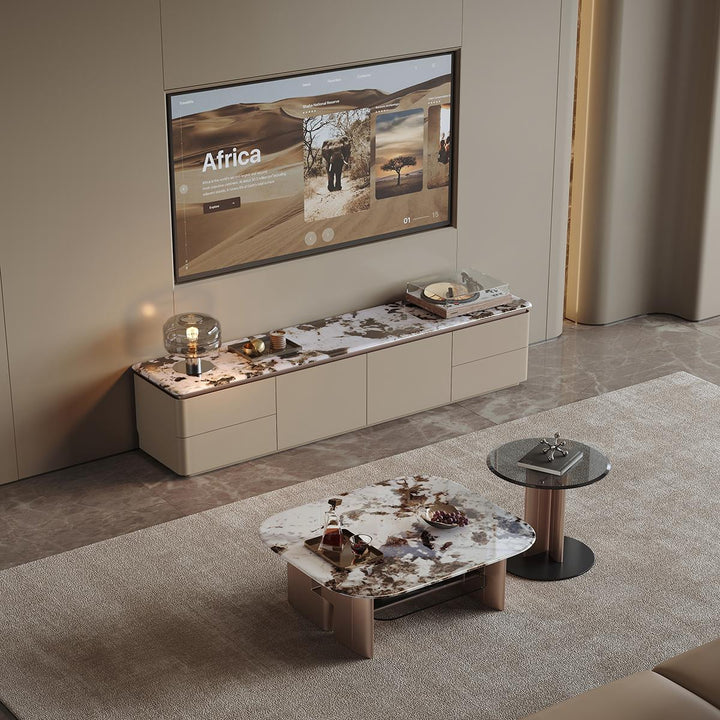 JONATHAN Marble TV Stand