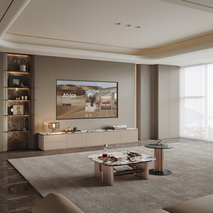 JONATHAN Marble TV Stand