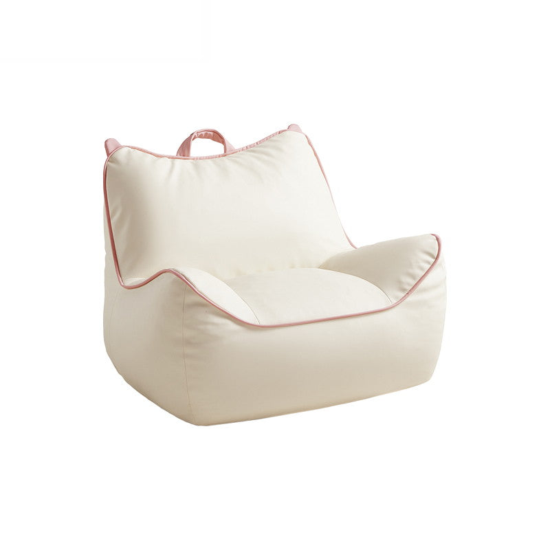 ALEXIA Single Green Lazy Sofa white