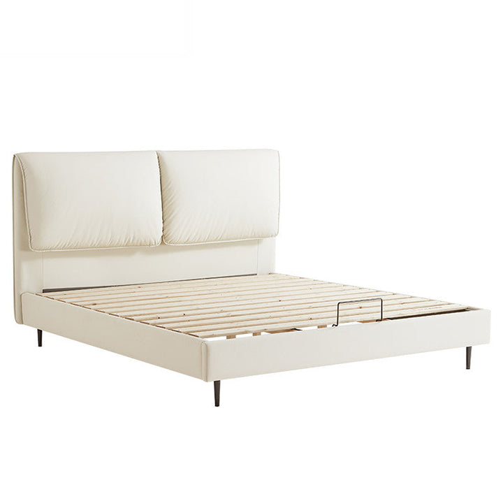 BAFFIN Beige Fabric Bed