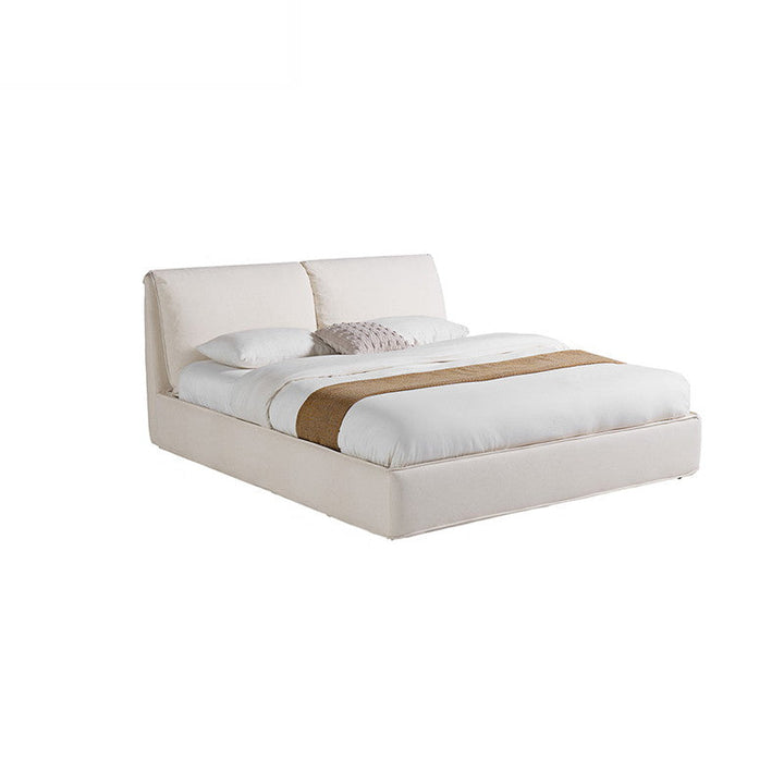 AMELIE Black Fabric Bed