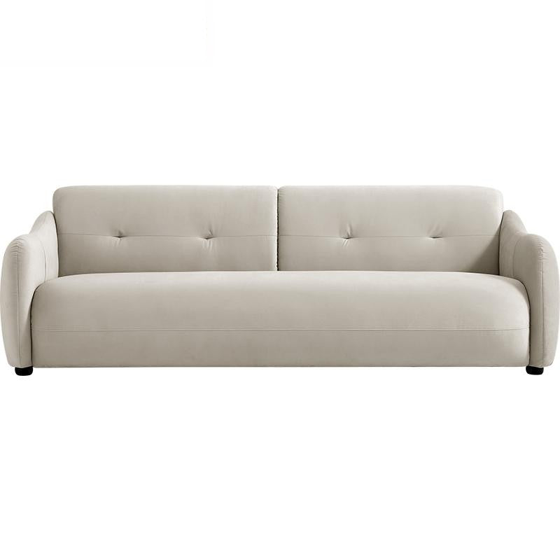 BOSTON Three Seat grey fabric sofa