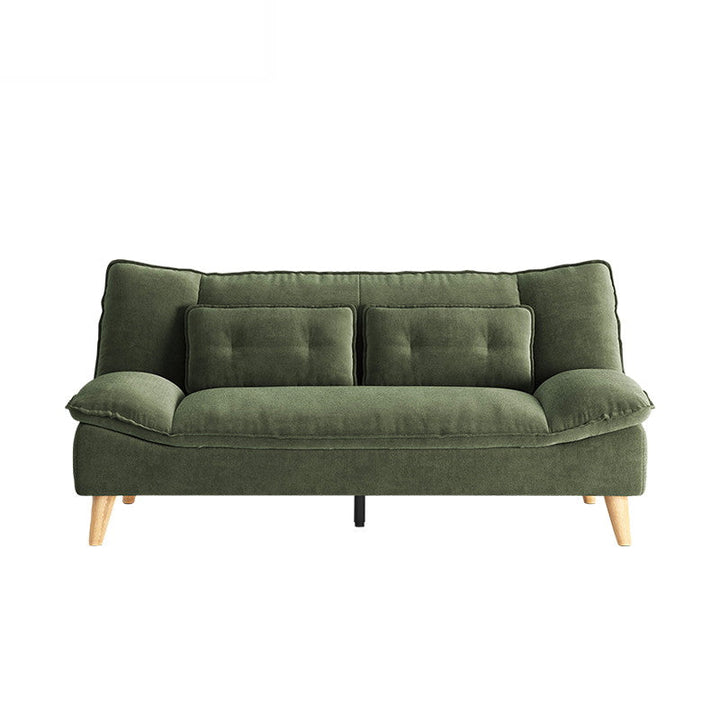 ANDREA White Fabric Sofa