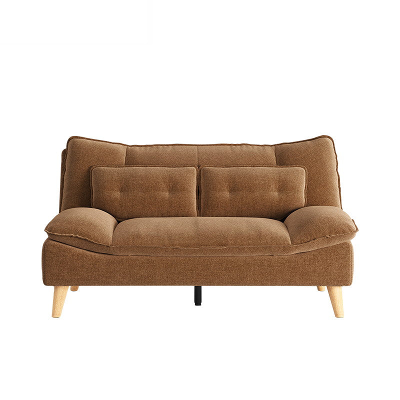 ANDREA White Fabric Sofa