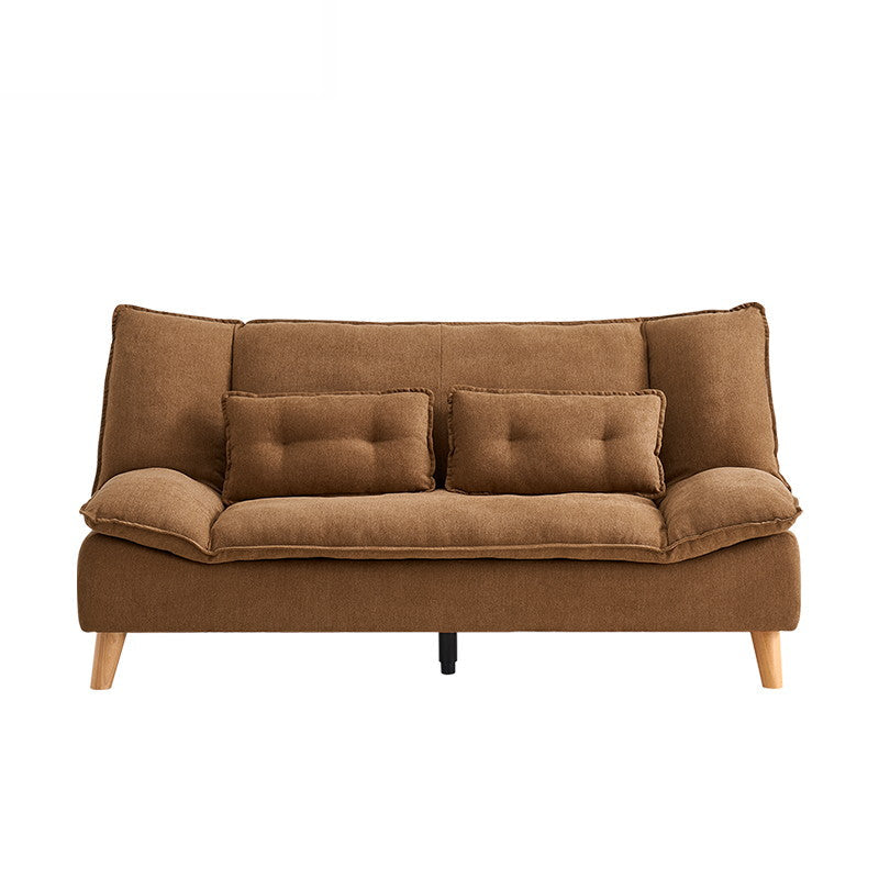 ANDREA White Fabric Sofa