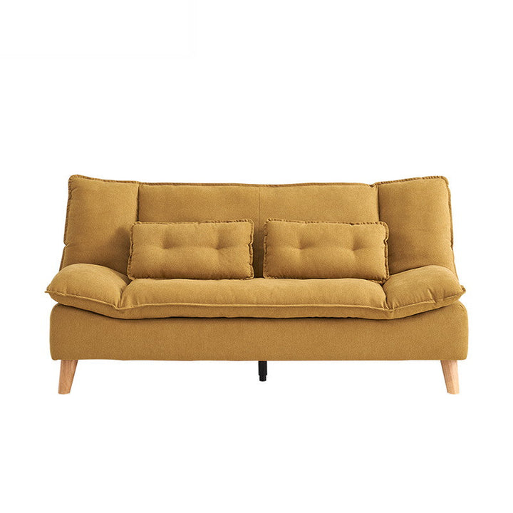 ANDREA White Fabric Sofa