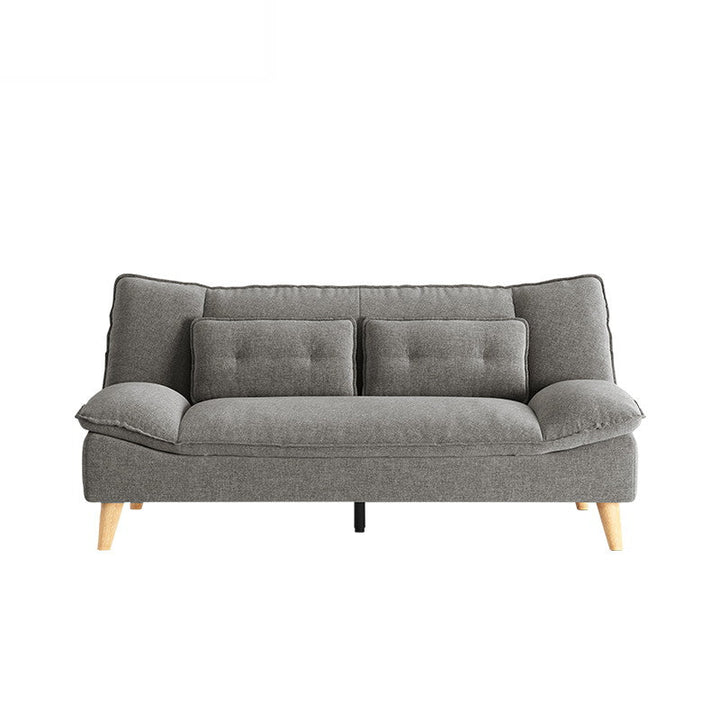 ANDREA White Fabric Sofa