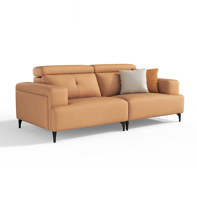 ARMANI Plum Orange Fabric Sofa