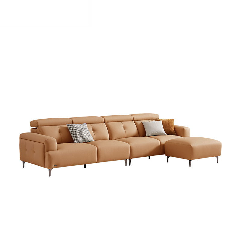 ARMANI Plum Orange Fabric Sofa