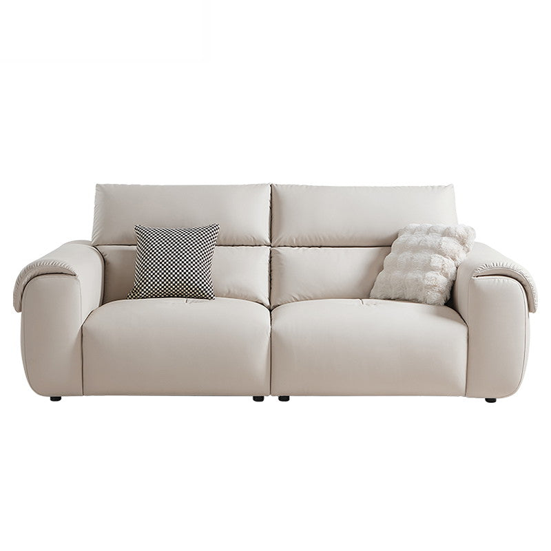 BENTON white fabric sofa