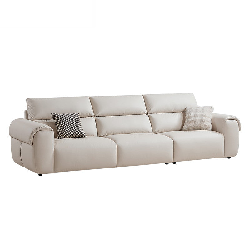 BENTON white fabric sofa