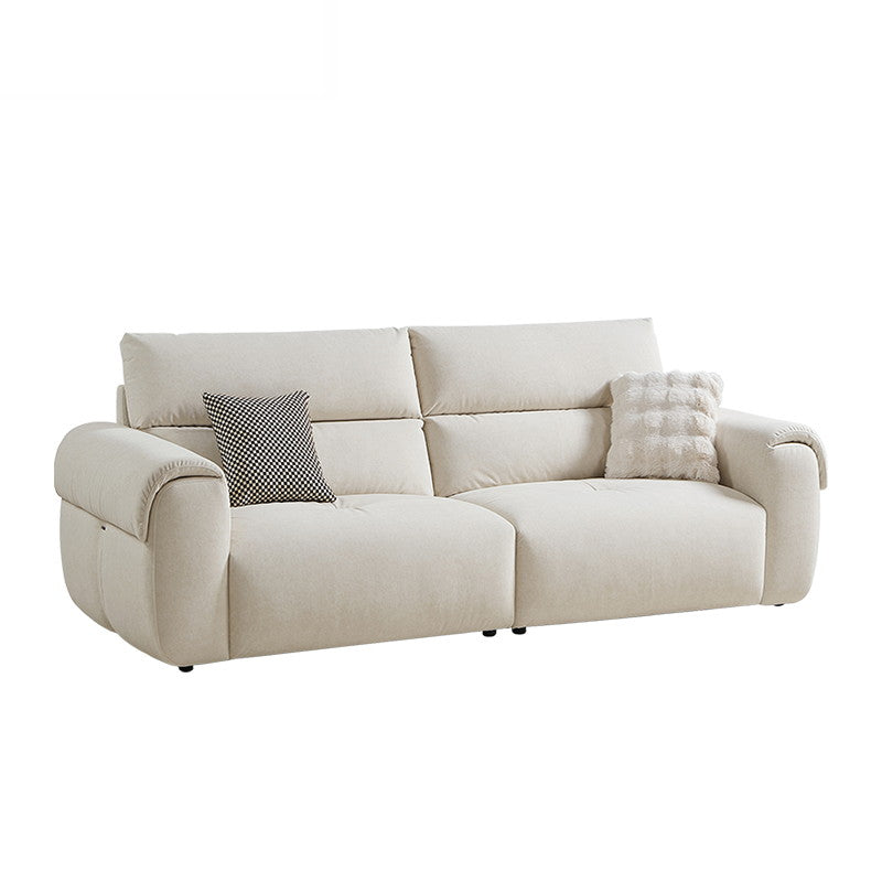 BENTON white fabric sofa