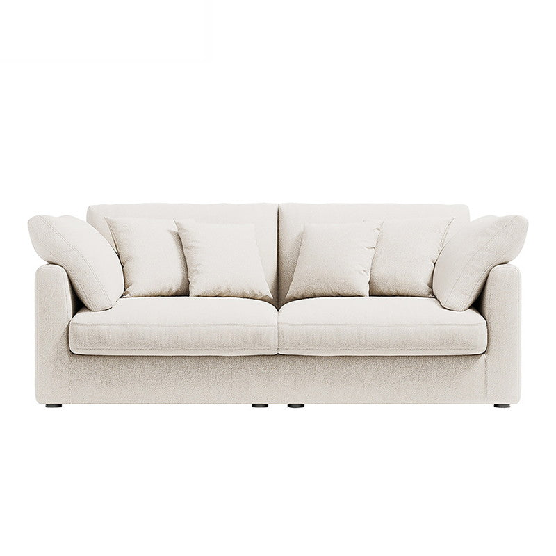 ATHENA White Fabric Sofa