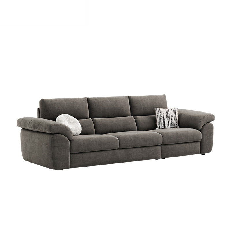 BECKETT Grey Fabric Sofa